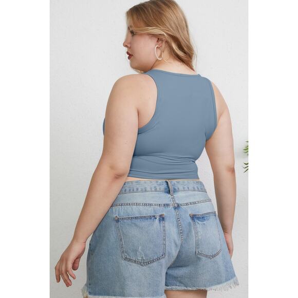 Everyday Crew Neck Slim Tank - Picture 6 of 7